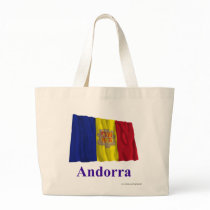 Andorra Waving Flag with Name Bags
