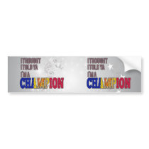 Andorran and a Champion Bumper Stickers
