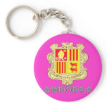 Andorran Emblem Keychain