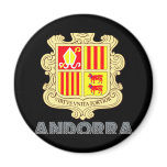 Andorran Emblem Refrigerator Magnets
