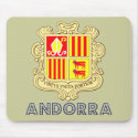 Andorran Emblem mousepads by FlagStore Andorran Emblem mousepads