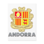 Andorran Emblem Post Card