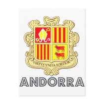 Andorran Emblem Post Card