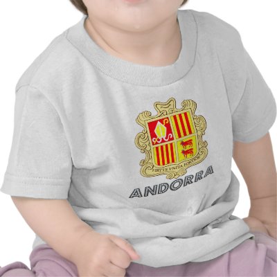 Andorran Emblem Shirt by FlagStore