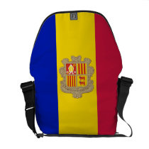 Andorran Flag Messenger Bag
