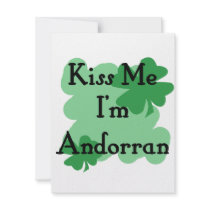 andorran personalized invitations
