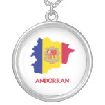 ANDORRAN MAP NECKLACE