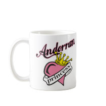 Andorran Princess Mugs