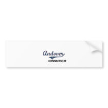 Andover Connecticut City Classic Bumper Stickers