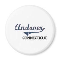 Andover Connecticut City Classic Refrigerator Magnet