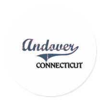 Andover Connecticut City Classic Stickers