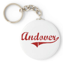Andover Massachusetts Classic Design Keychains