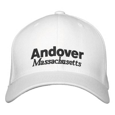 Andover, Massachusetts Hat Embroidered Baseball Cap Andover, Massachusetts Hat Embroidered Baseball Cap