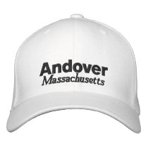 Andover, Massachusetts Hat embroidered hats