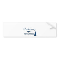 Andover New Hampshire City Classic Bumper Sticker