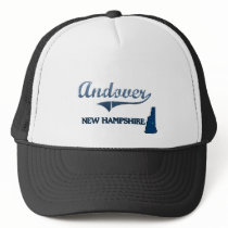 Andover New Hampshire City Classic Trucker Hats