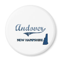 Andover New Hampshire City Classic Magnet