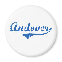 Andover New Hampshire Classic Design Magnet