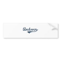 Andover New York Classic Design Bumper Stickers