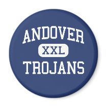 Andover - Trojans - High School - Andover Kansas Fridge Magnet
