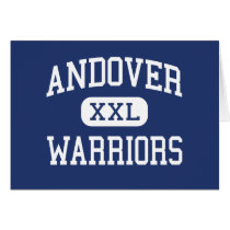 Andover - Warriors - High - Andover Massachusetts Card