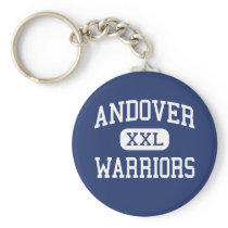Andover - Warriors - High - Andover Massachusetts Keychain