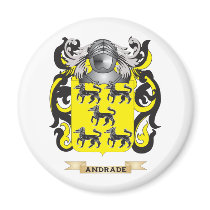 Andrade Coat of Arms (Family Crest) Magnets