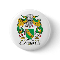 Andrade Family Crest Pinback Buttons