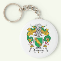 Andrade Family Crest Keychain