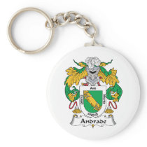 Andrade Family Crest Key Chain
