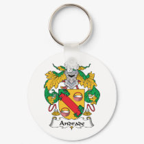 Andrade Family Crest keychains by coatsofarms Andrade Family Crest keychains