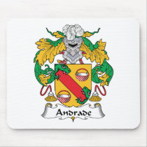 Andrade Family Crest mousepads