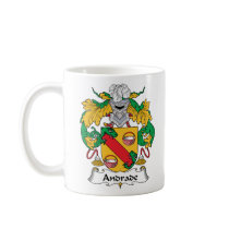 Andrade Family Crest Coffee Mug