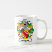 Andrade Family Crest mugs