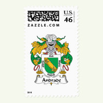 Andrade Family Crest Stamps