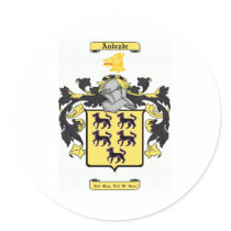 andrade round stickers