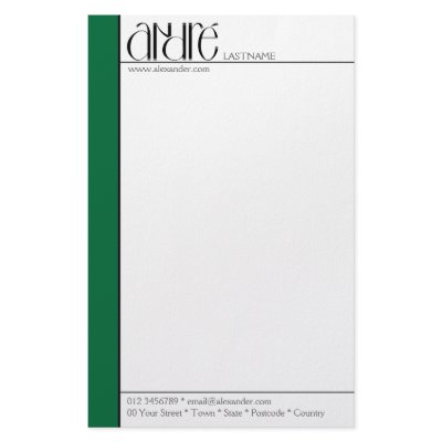 André black Stationery by floatinglemonstype