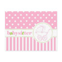 Andrea Babysitter postcards by KrispysKingdom Andrea Babysitter postcards