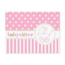 Andrea Babysitter postcards