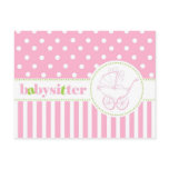 Andrea Babysitter Post Card