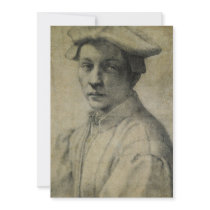 Andrea Quaratesi Portrait by Michelangelo Announcements