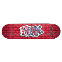 Andrew 02 ~ Custom Graffiti Art Pro Skateboard