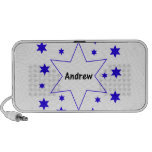 Andrew (blue stars) speaker system