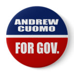 ANDREW CUOMO FOR GOVERNOR PINBACK BUTTONS