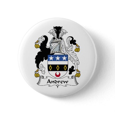 Andrew Family Crest Pin by coatsofarms