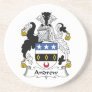 Andrew Family Crest Drink Coaster