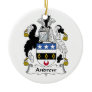 Andrew Family Crest Christmas Ornament