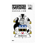 Andrew Family Crest Postage Stamp