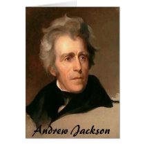 Andrew Jackson Greeting Card