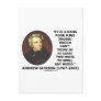 Andrew Jackson Damn Poor Mind 2 Ways Spell A Word Post Card